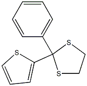 2-Phenyl-2-(2-thienyl)-1,3-dithiolane Structure