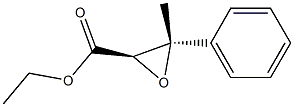 (2R,3S)-3-Methyl-3-phenyloxirane-2-carboxylic acid ethyl ester Structure