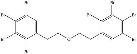 2,3,4,5-Tetrabromophenylethyl ether Structure