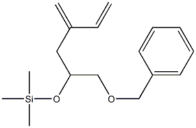 6-Benzyloxy-3-methylene-5-(trimethylsilyloxy)-1-hexene 구조식 이미지