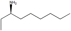 [R,(-)]-1-Ethylheptylamine 구조식 이미지