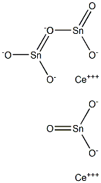 Cerium(III) stannate 구조식 이미지