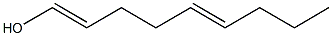 1,5-Nonadien-1-ol Structure