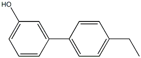 3-(4-Ethylphenyl)phenol 구조식 이미지