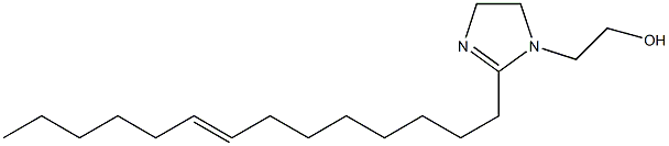 2-(8-Tetradecenyl)-2-imidazoline-1-ethanol Structure