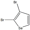 2,3-Dibromoselenophene 구조식 이미지