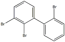 2,2',3-Tribromo-1,1'-biphenyl Structure