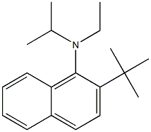 N-Ethyl-N-isopropyl-2-tert-butylnaphthalen-1-amine Structure