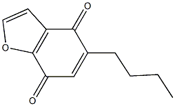 5-Butylbenzofuran-4,7-dione Structure