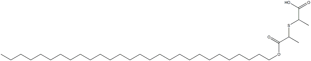 2,2'-Thiobis(propionic acid octacosyl) ester 구조식 이미지
