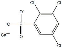 2,3,5-Trichlorophenylphosphonic acid calcium salt Structure