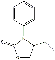 3-Phenyl-4-ethyloxazolidine-2-thione 구조식 이미지