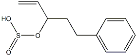 Sulfurous acid (2-phenylethyl)allyl ester 구조식 이미지