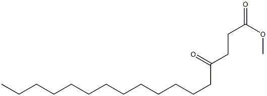 4-Oxoheptadecanoic acid methyl ester 구조식 이미지