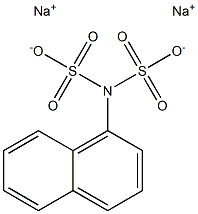 Sodium 1-naphthylamine disulfonate 구조식 이미지