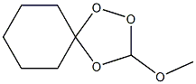 3-Methoxy-1,2,4-trioxaspiro[4.5]decane 구조식 이미지