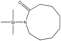 1-Trimethylsilylazacyclononan-2-one Structure