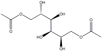 D-Glucitol 1,6-diacetate Structure
