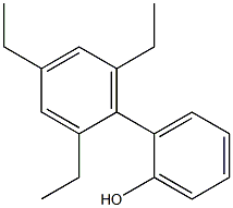 2-(2,4,6-Triethylphenyl)phenol Structure