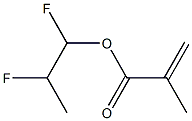 Methacrylic acid (1,2-difluoropropyl) ester 구조식 이미지