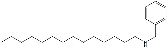 N-Tetradecylbenzylamine 구조식 이미지