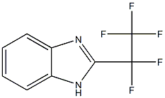 2-(Pentafluoroethyl)-1H-benzimidazole 구조식 이미지