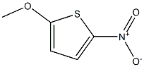 2-Nitro-5-methoxythiophene 구조식 이미지