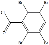 2,3,5,6-Tetrabromobenzoic acid chloride 구조식 이미지