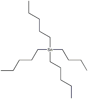 Butyltripentyltin(IV) Structure
