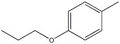 4-Propoxytoluene Structure