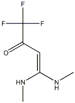 1,1,1-Trifluoro-4,4-bis(methylamino)-3-buten-2-one 구조식 이미지