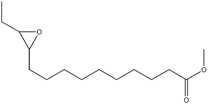 11,12-Epoxytetradecanoic acid methyl ester 구조식 이미지
