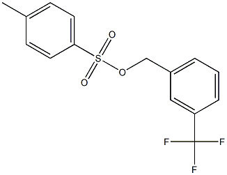 p-Toluenesulfonic acid 3-(trifluoromethyl)benzyl ester Structure