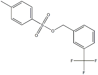 p-Toluenesulfonic acid 3-(trifluoromethyl)benzyl ester 구조식 이미지