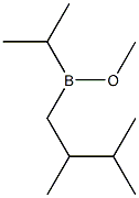 (2,3-Dimethylbutyl)isopropyl(methoxy)borane Structure