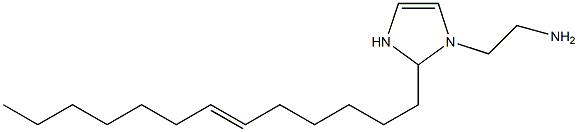 1-(2-Aminoethyl)-2-(6-tridecenyl)-4-imidazoline Structure