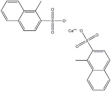 Bis(1-methyl-2-naphthalenesulfonic acid)calcium salt Structure