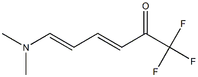 (3E,5E)-6-(Dimethylamino)-1,1,1-trifluoro-3,5-hexadien-2-one Structure