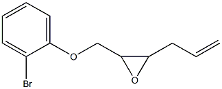 2-Bromophenyl 3-allylglycidyl ether 구조식 이미지