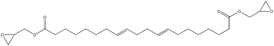 8,12-Icosadienedioic acid di(oxiranylmethyl) ester 구조식 이미지