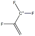 1,1,2-Trifluoro-2-propen-1-ylium 구조식 이미지
