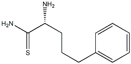 [R,(+)]-2-Amino-4-benzylthiobutyramide Structure