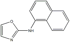 N-(2-Oxazolyl)-1-naphtylamine 구조식 이미지