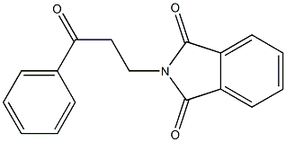 N-(3-Oxo-3-phenylpropyl)phthalimide Structure