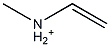 N-Methylethenaminium 구조식 이미지