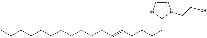 2-(5-Heptadecenyl)-4-imidazoline-1-ethanol 구조식 이미지