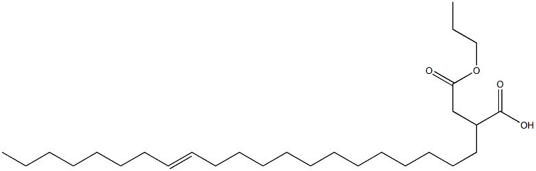 2-(13-Henicosenyl)succinic acid 1-hydrogen 4-propyl ester 구조식 이미지