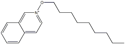 2-Nonyloxyisoquinolinium 구조식 이미지