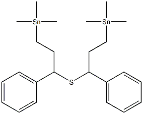 Phenyl(3-trimethylstannylpropyl) sulfide 구조식 이미지