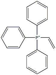 Vinyltriphenylphosphonium 구조식 이미지